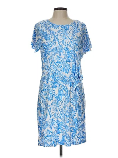 Pre-owned Lilly Pulitzer Casual Dress In Blue