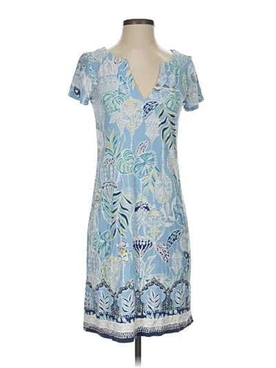 Pre-owned Lilly Pulitzer Casual Dress In Blue