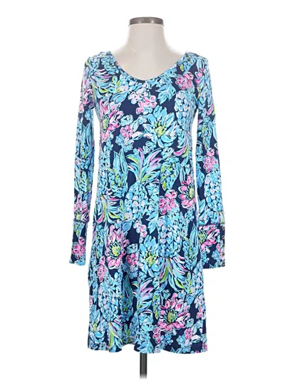 Pre-owned Lilly Pulitzer Casual Dress In Blue