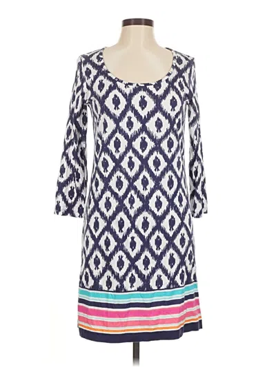 Pre-owned Lilly Pulitzer Casual Dress In Blue