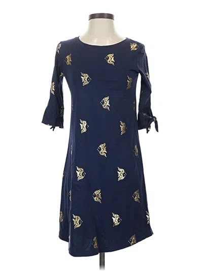 Pre-owned Lilly Pulitzer Casual Dress In Blue