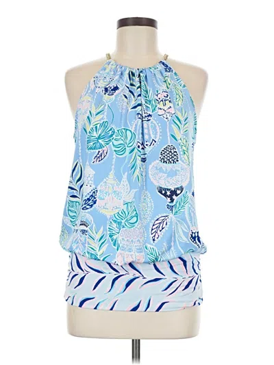 Pre-owned Lilly Pulitzer Casual Dress In Blue