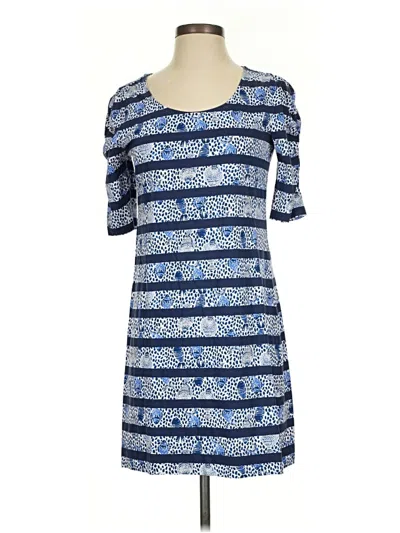 Pre-owned Lilly Pulitzer Casual Dress In Blue