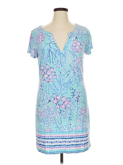 Pre-owned Lilly Pulitzer Casual Dress In Blue