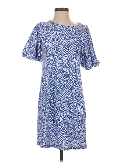 Pre-owned Lilly Pulitzer Casual Dress In Blue