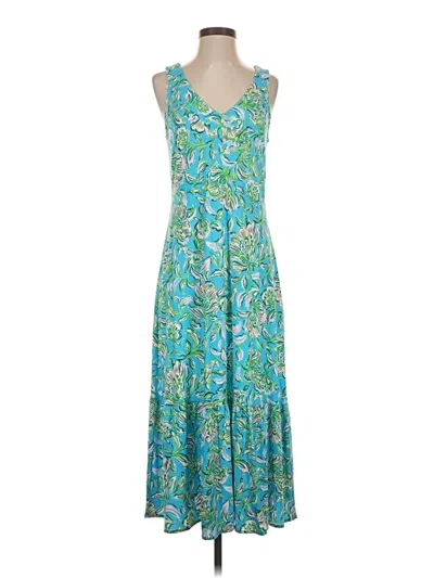 Pre-owned Lilly Pulitzer Casual Dress In Blue