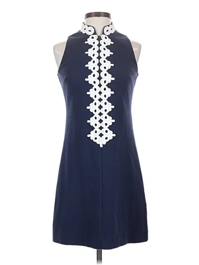 Pre-owned Lilly Pulitzer Casual Dress In Blue