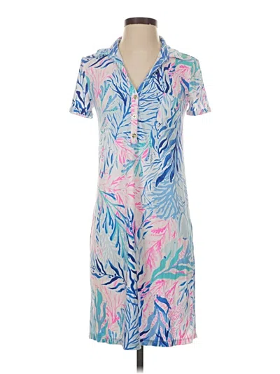 Pre-owned Lilly Pulitzer Casual Dress In Blue