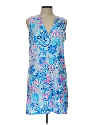 Pre-owned Lilly Pulitzer Casual Dress In Blue