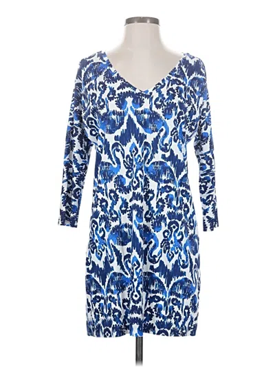 Pre-owned Lilly Pulitzer Casual Dress In Blue