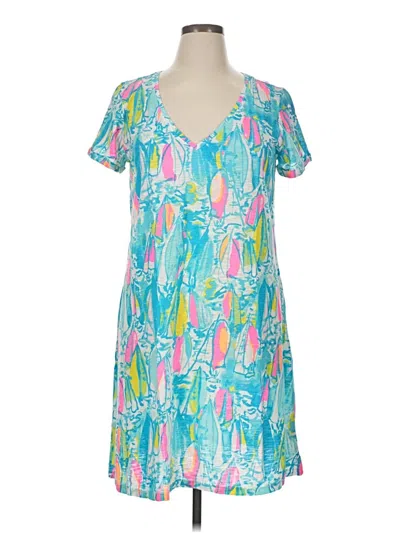 Pre-owned Lilly Pulitzer Casual Dress In Blue
