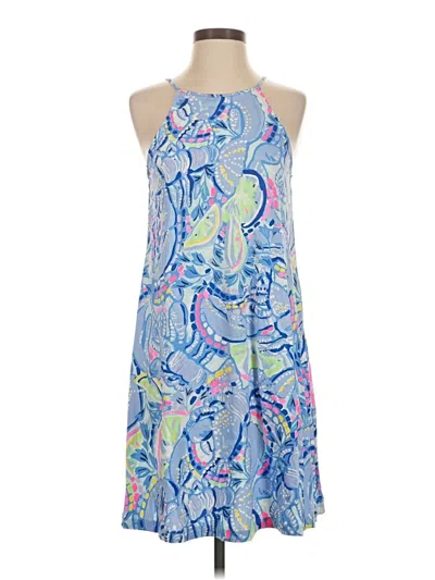 Pre-owned Lilly Pulitzer Casual Dress In Blue