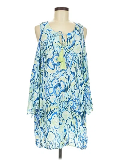 Pre-owned Lilly Pulitzer Casual Dress In Blue
