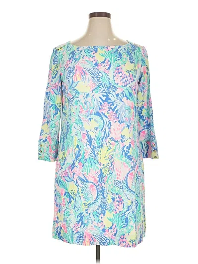 Pre-owned Lilly Pulitzer Casual Dress In Blue