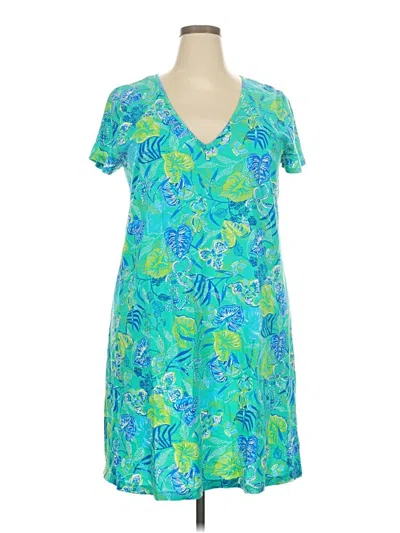 Pre-owned Lilly Pulitzer Casual Dress In Blue
