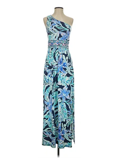 Pre-owned Lilly Pulitzer Casual Dress In Blue