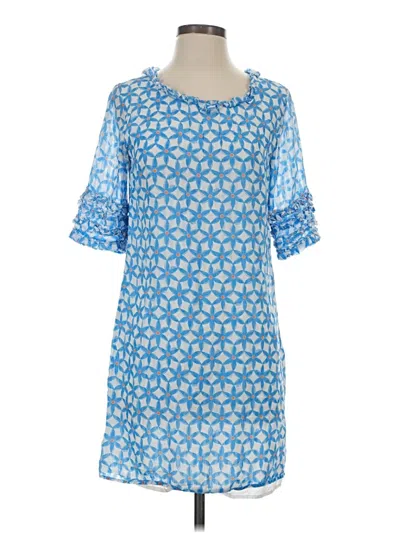 Pre-owned Lilly Pulitzer Casual Dress In Blue