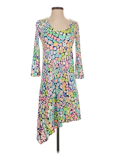 Pre-owned Lilly Pulitzer Casual Dress In Blue