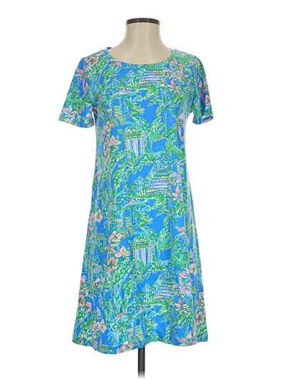 Pre-owned Lilly Pulitzer Casual Dress In Blue