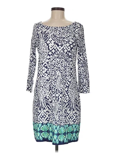 Pre-owned Lilly Pulitzer Casual Dress In Blue