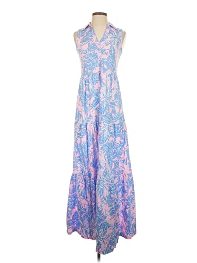 Pre-owned Lilly Pulitzer Casual Dress In Blue