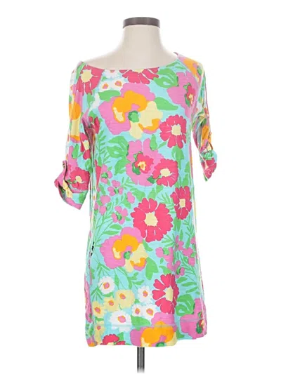 Pre-owned Lilly Pulitzer Casual Dress In Blue