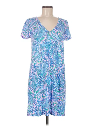Pre-owned Lilly Pulitzer Casual Dress In Blue