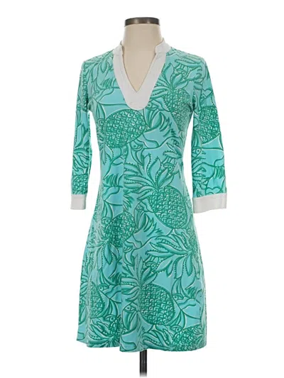 Pre-owned Lilly Pulitzer Casual Dress In Blue