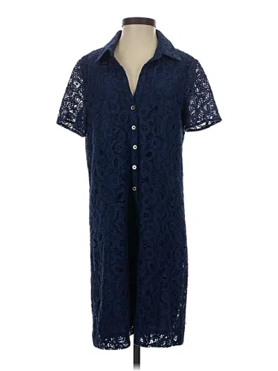 Pre-owned Lilly Pulitzer Casual Dress In Blue