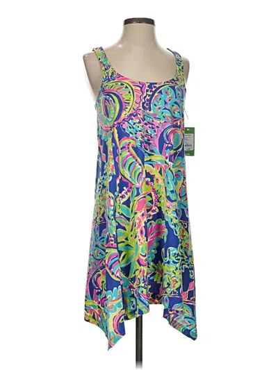 Pre-owned Lilly Pulitzer Casual Dress In Blue