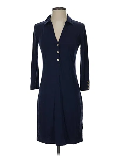 Pre-owned Lilly Pulitzer Casual Dress In Blue