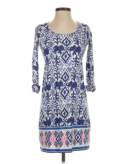Pre-owned Lilly Pulitzer Casual Dress In Blue
