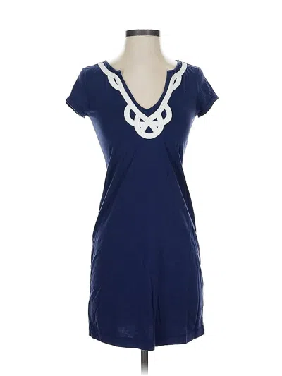 Pre-owned Lilly Pulitzer Casual Dress In Blue