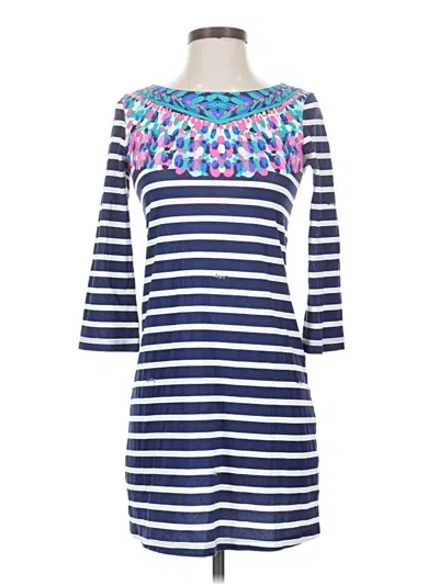 Pre-owned Lilly Pulitzer Casual Dress In Blue