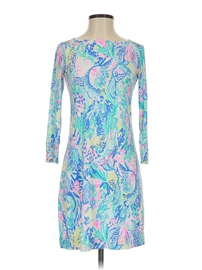 Pre-owned Lilly Pulitzer Casual Dress In Blue