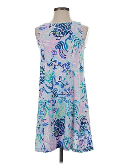 Pre-owned Lilly Pulitzer Casual Dress In Blue