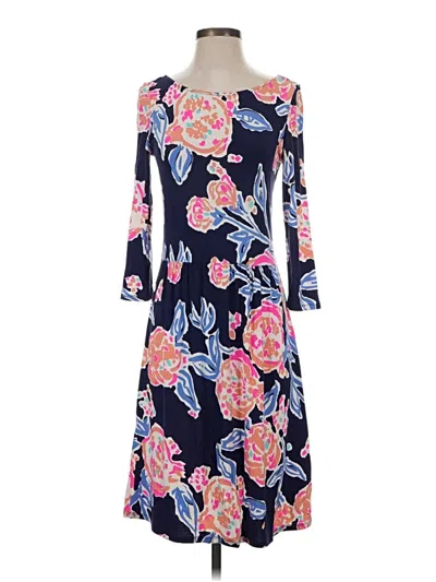 Pre-owned Lilly Pulitzer Casual Dress In Blue