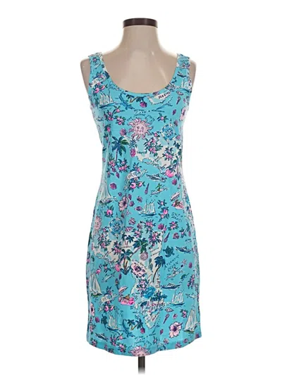 Pre-owned Lilly Pulitzer Casual Dress In Blue