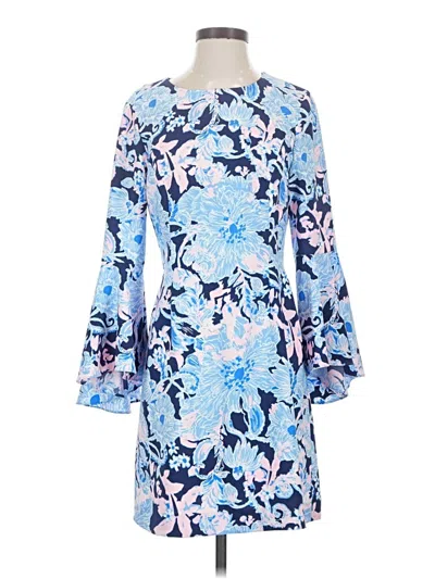 Pre-owned Lilly Pulitzer Casual Dress In Blue