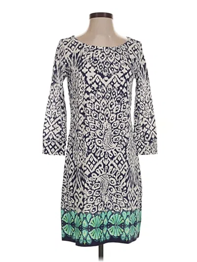 Pre-owned Lilly Pulitzer Casual Dress In Blue