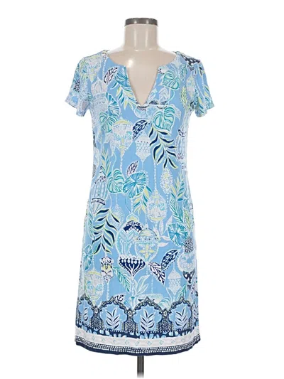Pre-owned Lilly Pulitzer Casual Dress In Blue