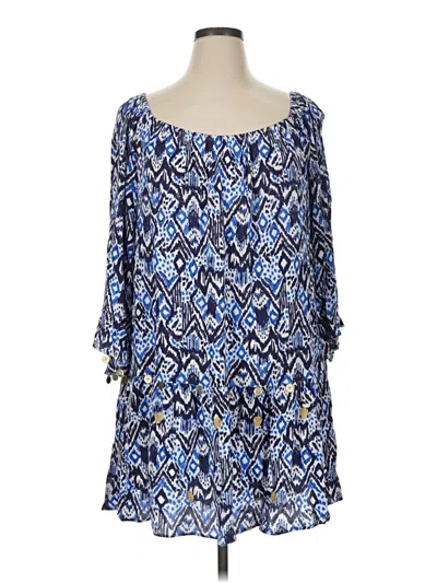 Pre-owned Lilly Pulitzer Casual Dress In Blue
