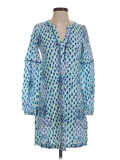 Pre-owned Lilly Pulitzer Casual Dress In Blue
