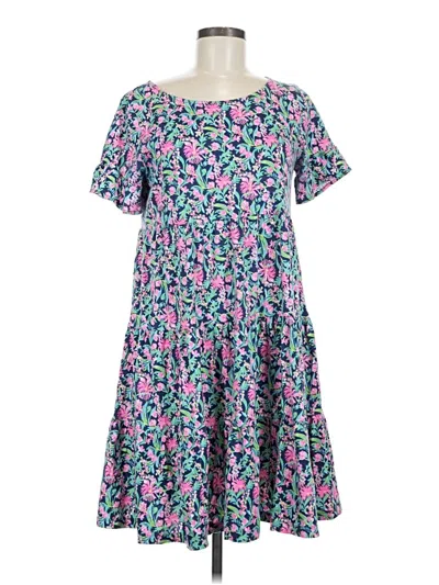 Pre-owned Lilly Pulitzer Casual Dress In Blue