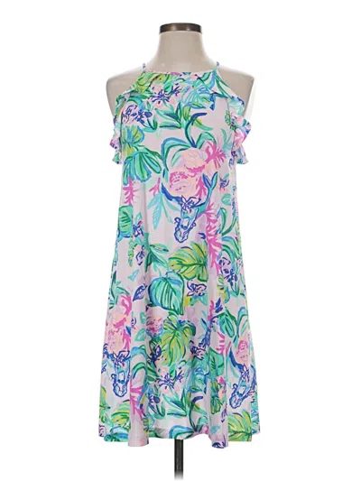Pre-owned Lilly Pulitzer Casual Dress In Blue