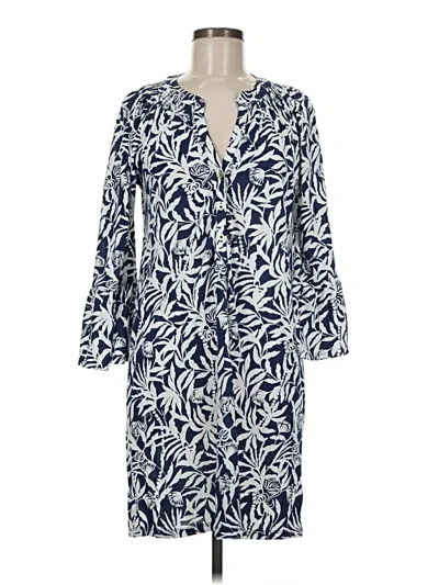 Pre-owned Lilly Pulitzer Casual Dress In Blue