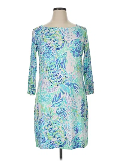 Pre-owned Lilly Pulitzer Casual Dress In Blue