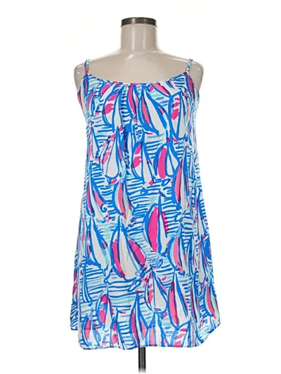 Pre-owned Lilly Pulitzer Casual Dress In Blue