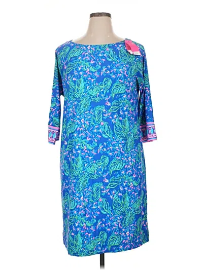 Pre-owned Lilly Pulitzer Casual Dress In Blue