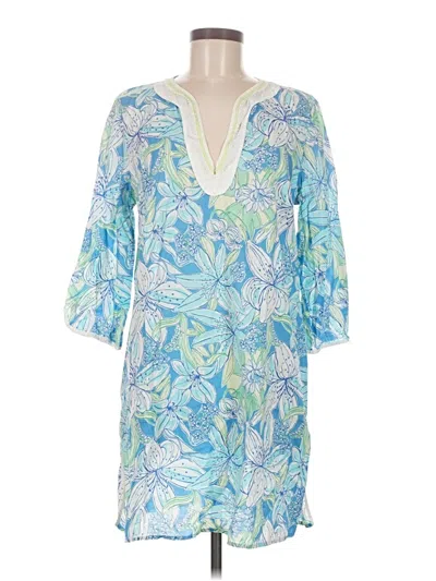 Pre-owned Lilly Pulitzer Casual Dress In Blue